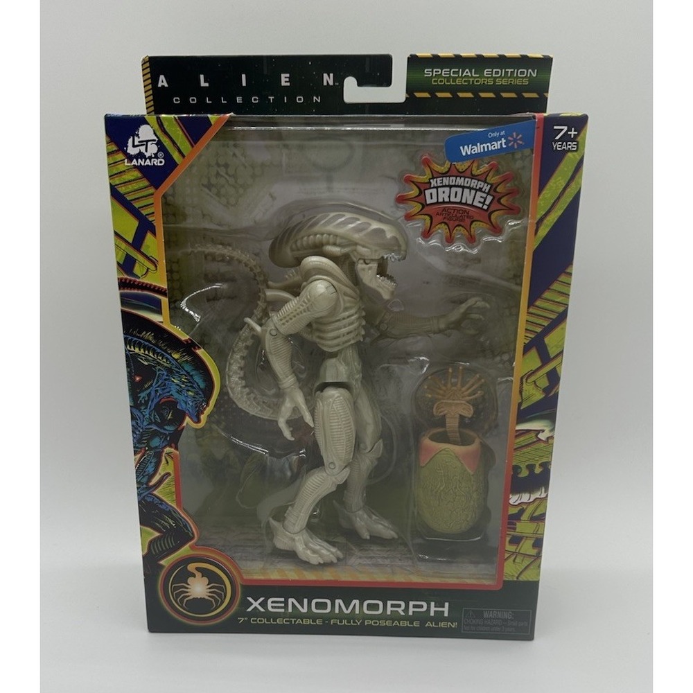 ALIEN COLLECTION XENOMORPH DRONE WALMART EXCLUSIVE 7" ACTION FIGURE NEW